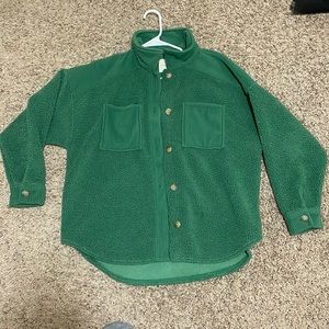 American Eagle sherpa jacket